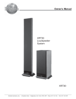 McIntosh XRT-30 - Owners manual 